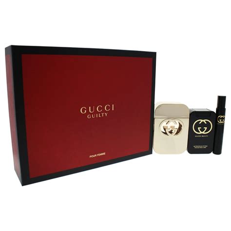 gucci guilty by gucci for women gift set|boots Gucci Guilty for women.